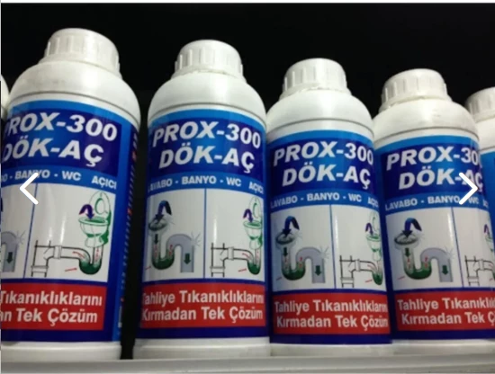 Prox Lavabo Açıcı Gider Açıcı Gider Tıkanıklığı Giderici 500 gr PROX 300 DÖK AÇ  500 gr