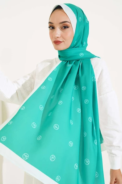 MK Desen Kenar Şeritli Medine Şal Benetton - 1