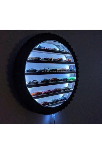 Led Işıklı Dekoratif Araba Rafı - 2