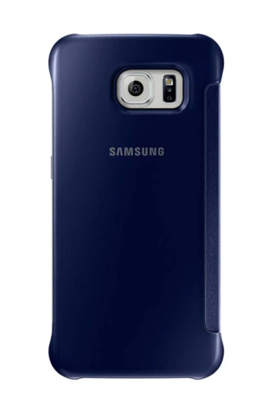 BANG & OLUFSEN Samsung Galaxy S6 Orjinal Clear View Cover - Siyah EF - 2