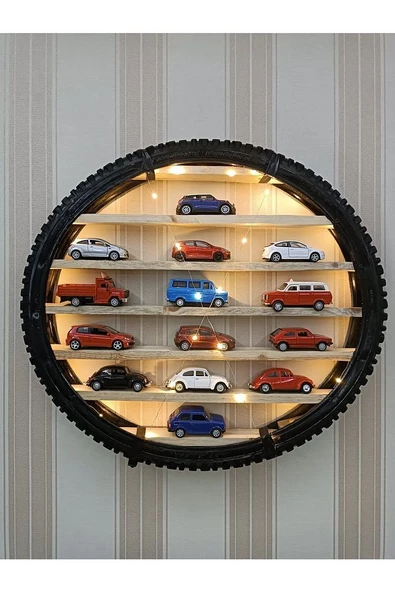 Dekoratif lastik raf - 4