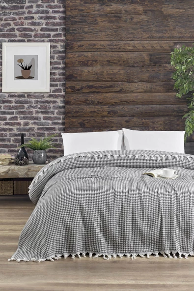 Çift Kişilik Yatak Pikesi Piramit 200 x 230 Cm - 2