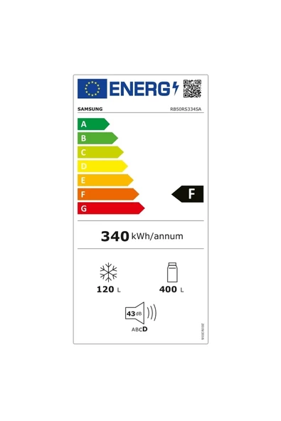 Samsung RB50RS334SA Kombi No Frost Buzdolabı 520 l Inox F Enerji - 2