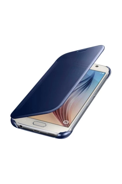 BANG & OLUFSEN Samsung Galaxy S6 Orjinal Clear View Cover - Siyah EF - 4