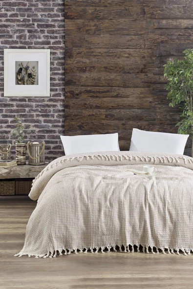 Çift Kişilik Yatak Pikesi Piramit 200 x 230 Cm - 4