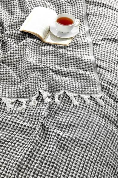 Çift Kişilik Yatak Pikesi Piramit 200 x 230 Cm - 3