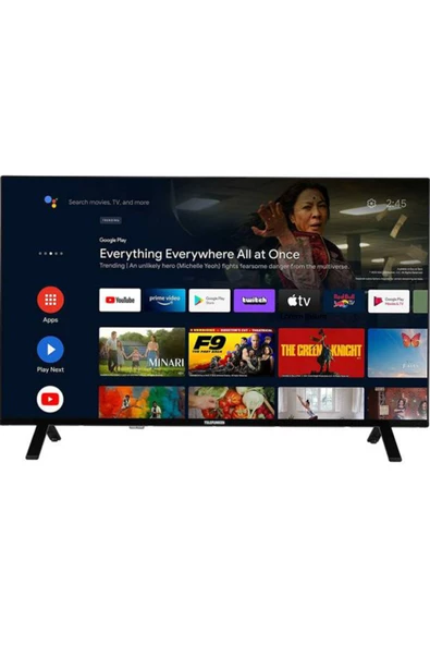 Telefunken 50TU9080UA 50'' 127 Ekran Uydu Alıcılı 4K Ultra Hd Google Smart LED Tv