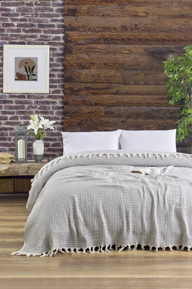 Çift Kişilik Yatak Pikesi Piramit 200 x 230 Cm - 6