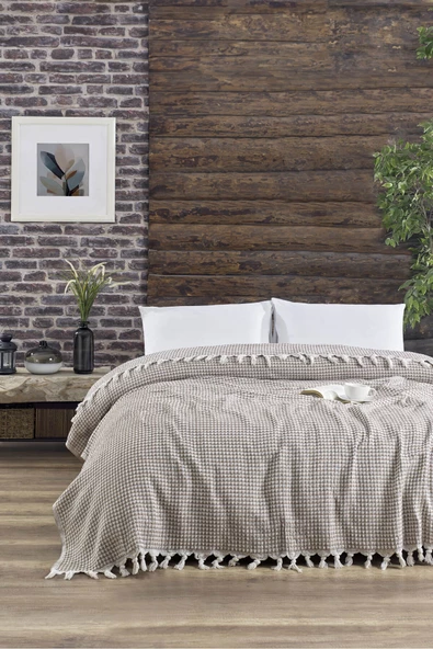 Çift Kişilik Yatak Pikesi Piramit 200 x 230 Cm - 8