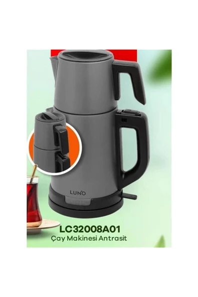 Luno Çay Makinesi Lc32008a01 Antrasit