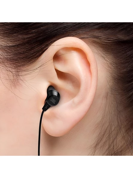 JBL C50HI Mikrofonlu Kablolu Kulak içi Kulaklık Siyah - 10