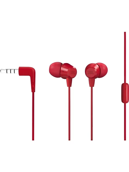 JBL C50HI Mikrofonlu Kablolu Kulak içi Kulaklık Siyah - 7