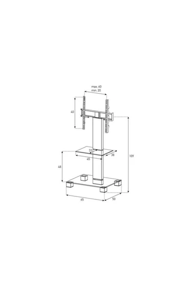 Sonorous   Pl 2515 Lcd & Led Tv Sunum Sehpası - 2