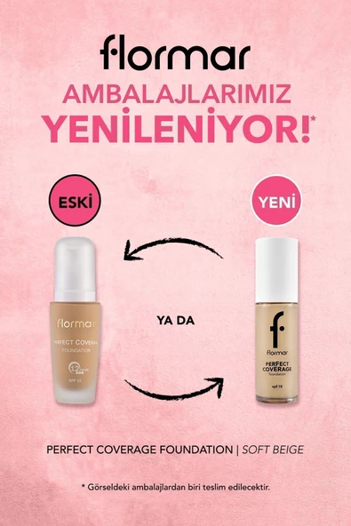 Perfect Coverage Yoğun Kapatıcı Su Bazlı Fondöten (SARI ALT TON) -102 Soft Beige -8682536058162 - Resim 3