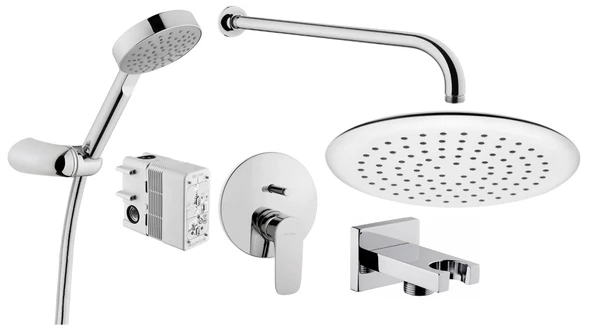 VitrA-Artema X-line Ankastre Banyo Bataryası 6 lı Set Master N42252