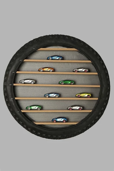 Duvar Rafı Tekerlek Rafı Çocuk Odası - 2