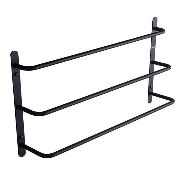 Havluluk 3 Katlı Metal Banyo Askısı - 2