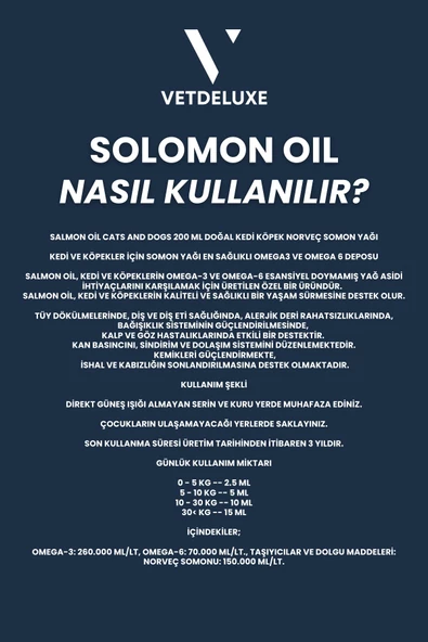 Salmon Oil Omega 3-6 İçeren Deri Tüy Sağlığını Destekleyen Somon Yağı 200 Ml - 4