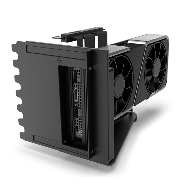 NZXT AB-RH175-B1 Dikey Ekran Kartı Montaj Kiti Siyah (PCIE4.0) - 4