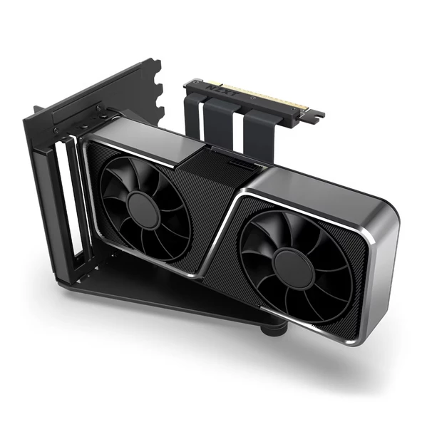 NZXT AB-RH175-B1 Dikey Ekran Kartı Montaj Kiti Siyah (PCIE4.0) - 3