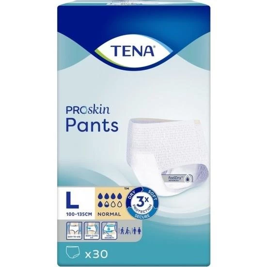 Tena Proskin Pants Normal Emici Külot Büyük Boy L 30'lu Hasta Bezi
