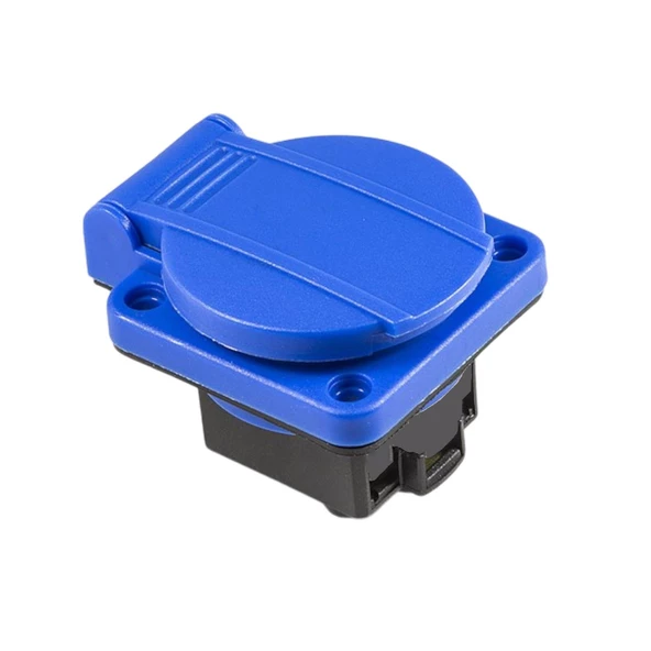 Tekli Pano Prizi Monofaze Topraklı Priz Kare Fiş Kablosuz Klemensli 220 V Trafo Kombinasyon Panosu - Resim 5