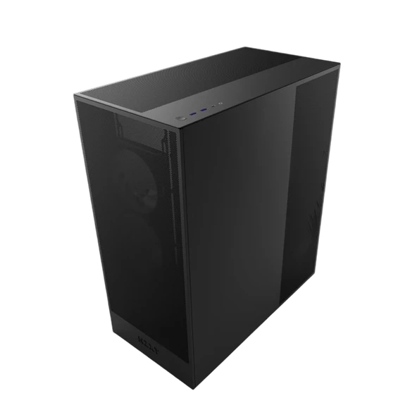 NZXT H7 Flow(2024) CM-H72FB-R1 RGB Black Tempered Glass USB 3.2 ATX Mid Tower Kasa - 3