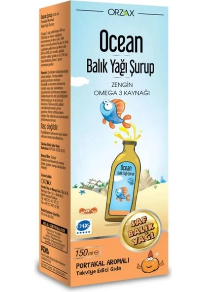 Ocean Balık Yağı Şurubu 150 ml