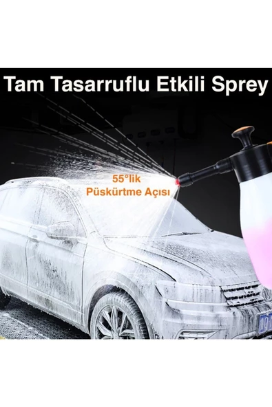 Ally   Ally Yüksek Basınçlı Araç Oto Yıkama Temizleme Spreyi Köpürtücü Beyaz - 4
