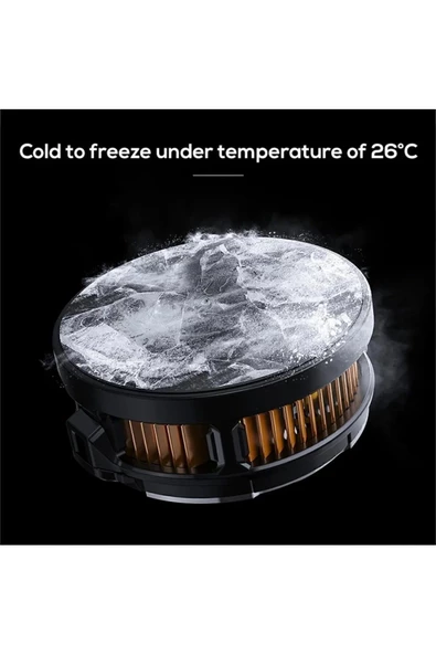 Memo   Memo Cx-07 Telefon Soğutucu Buzlu Fan Aliminyum Manyetik Destekli Soğutucu Radiator - 2