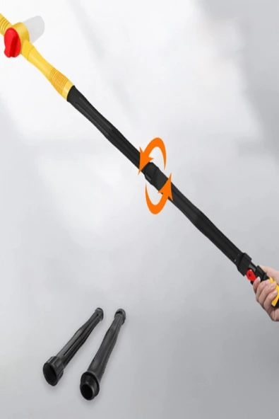 Ally Mobile   Ally Mobile Ally Otomatik Dönen Araç Yıkama Fırçası Mikrofiber Araba Yıkama Paspas Sabunluk Set - 6