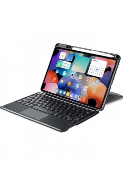 mefa ös   mefa ös DUX DUCIS Xiaomi Pad 5 / Pad 5 Pro Ayrılabilir Bluetooth Klavye Touchpad PU Deri Kılıf