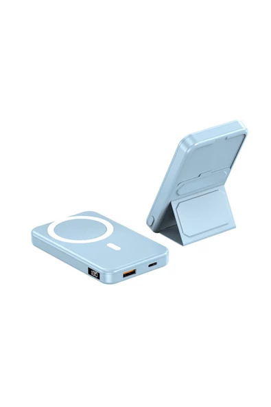 Ally Mobile   Ally Mobile ALLY A27 10000mAh PD 15W - 22.5W Magsafe Uyumlu Hızlı Şarj Powerbank