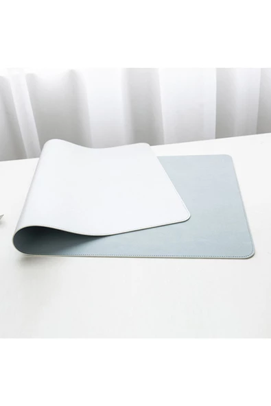 Ally   Ally Su Geçirmez Deri Mouse Pad 80*40 Cm Turkuaz