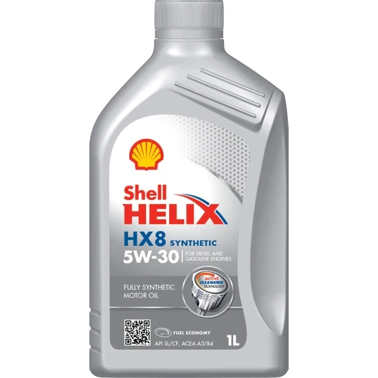 Shell Helix HX8 Synthetic 5W-30 1 lt Motor Yağı - 2023