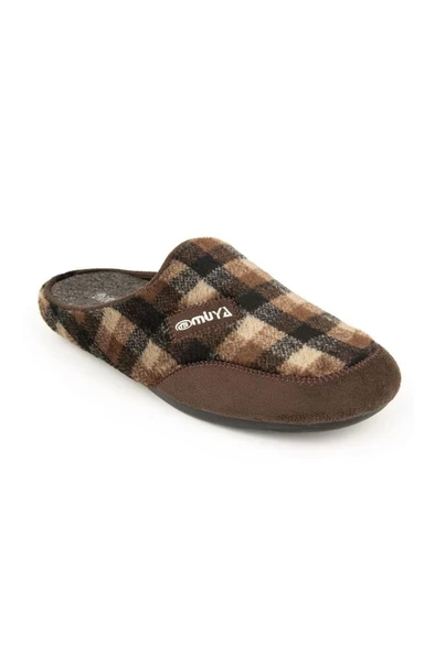 Muya Tauri 31801-004 Erkek Kışlık Ev Terliği Kahve 40-45 - 3