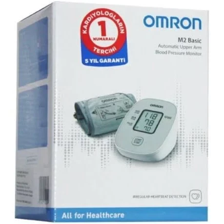 Omron M2 Basic HEM-7121J-E Intellisense Koldan Tansiyon Ölçer