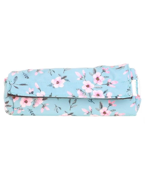 Kaukko Soft Floral Surprise Kalem Çantası Blue K2670
