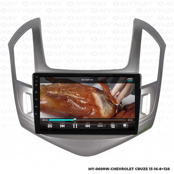 Araç Multimedya Chevrolet Cruze Android 12 Carplay 4Gb Ram + 64Gb Hdd 2013-2016 Navigasyon Ekran MYW ürün görseli 1