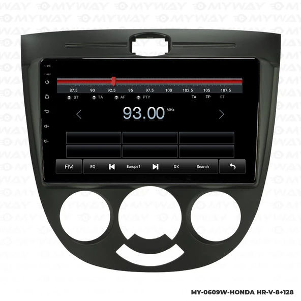 Araç Multimedya Chevrolet Lacetti Android 12 Carplay 4Gb Ram + 64Gb Hdd Navigasyon Ekran MYW - Resim 4