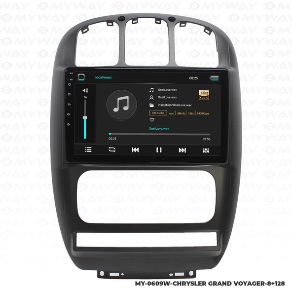 Araç Multimedya Chrysler Grand Voyager Android 12 Carplay 4Gb Ram + 64Gb Hdd Navigasyon Ekran MYW - Resim 2