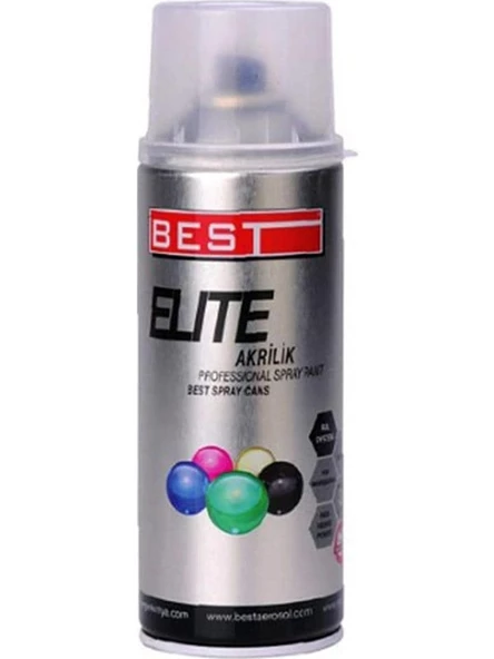 Best Elite Akrilik Sprey Boya Büyük Boy RAL-5012 Açık Mavi - 2