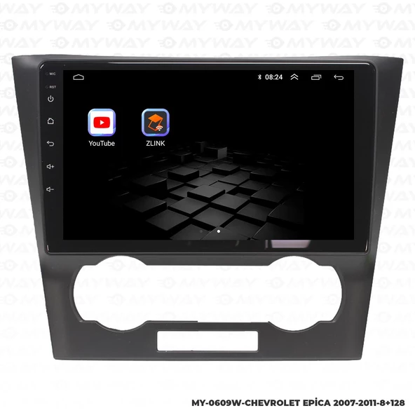 Araç Multimedya Chevrolet Epica Android 12 Carplay 4Gb Ram + 64Gb Hdd Navigasyon Ekran MYW - Resim 5