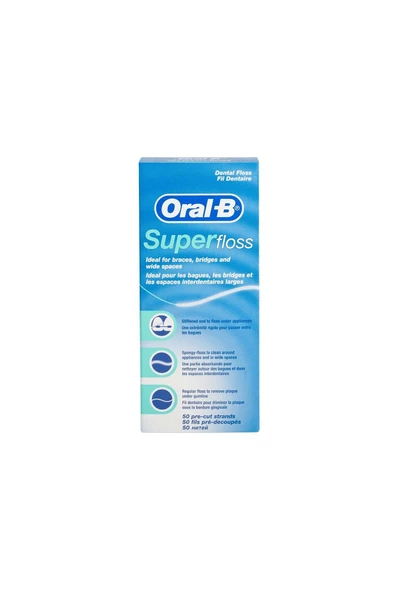 ORAL B SUPER FLOSS DİŞ İPİ