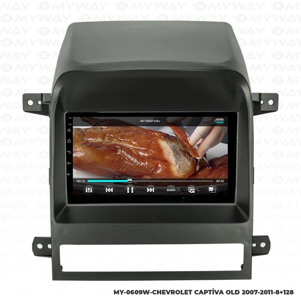 Araç Multimedya Chevrolet Captiva Android 12 Carplay 4Gb Ram + 64Gb Hdd 2007-2011 Navigasyon Ekran MYW ürün görseli 1