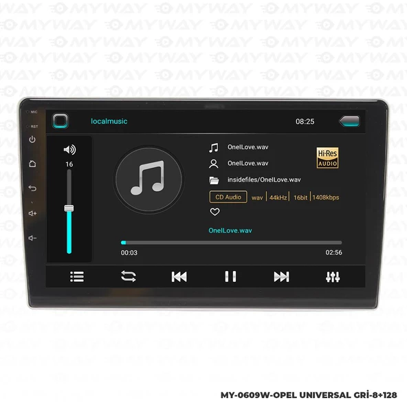 Araç Multimedya Opel Meriva Android 12 Carplay 4Gb Ram + 64Gb Hdd Navigasyon Ekran MYW - Resim 2