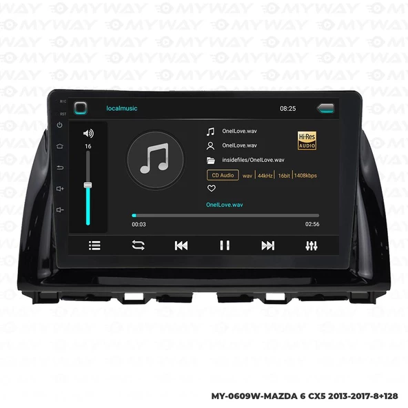 Araç Multimedya Mazda 6 Cx5 Android 12 Carplay 4Gb Ram + 64Gb Hdd Navigasyon Ekran MYW - Resim 2