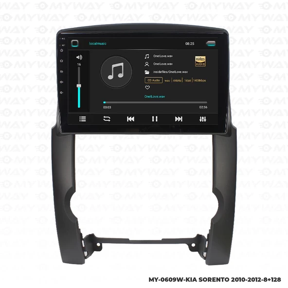 Araç Multimedya Kia Sorento Android 12 Carplay 4Gb Ram + 64Gb Hdd 2010-2012 Navigasyon Ekran MYW - Resim 2