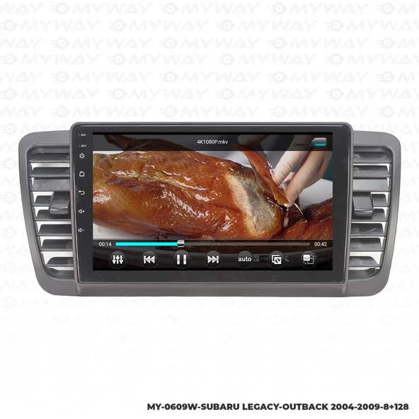 Araç Multimedya Subaru Legacy Android 12 Carplay 4Gb Ram + 64Gb Hdd 2004-2009 Navigasyon Ekran MYW