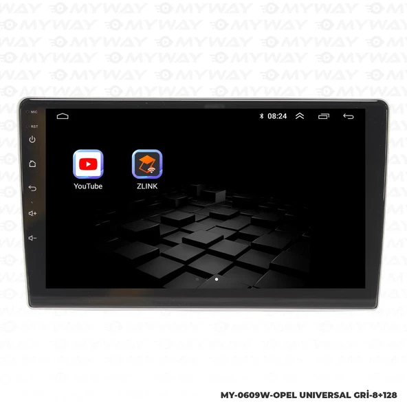 Araç Multimedya Opel Meriva Android 12 Carplay 4Gb Ram + 64Gb Hdd Navigasyon Ekran MYW - Resim 5